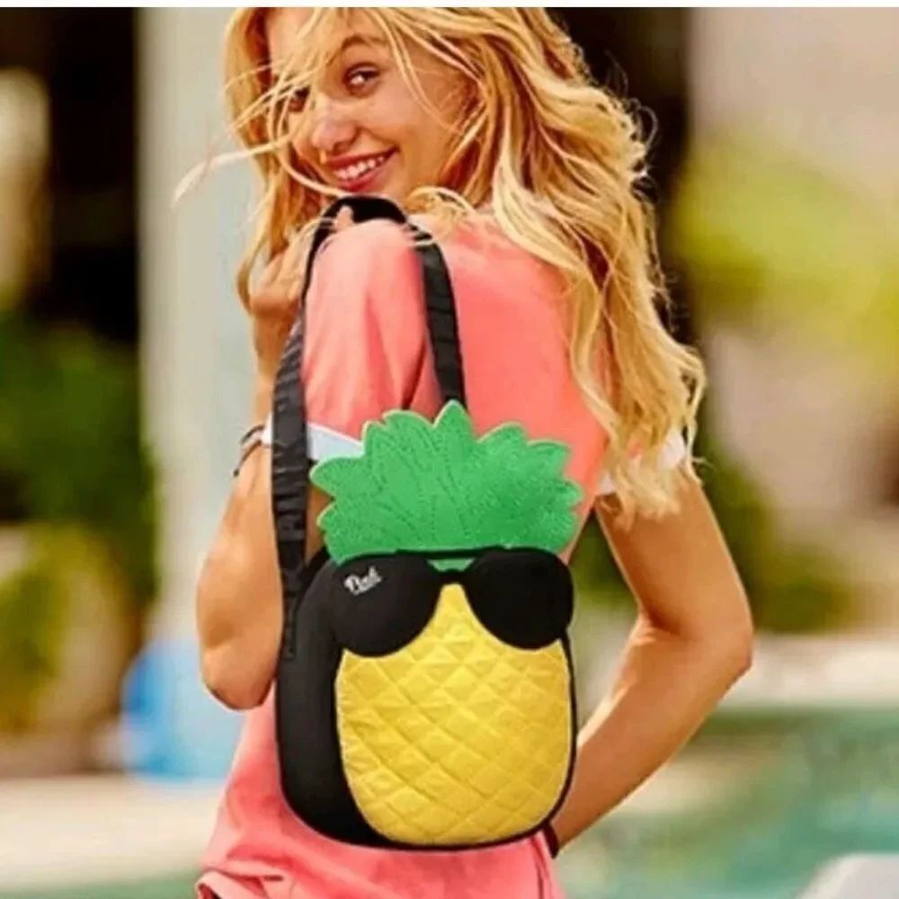 NWT Victoria's Secret PINK Pineapple Cooler Lunchbox